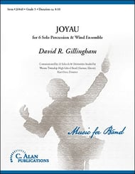 Joyau Concert Band sheet music cover Thumbnail